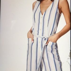 Paige Striped Jumpsuit